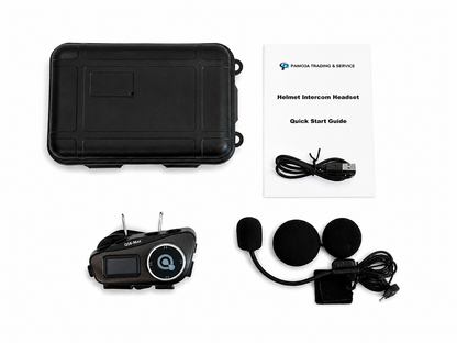 PQ58MAX Bluetooth Helmet Intercom Headset